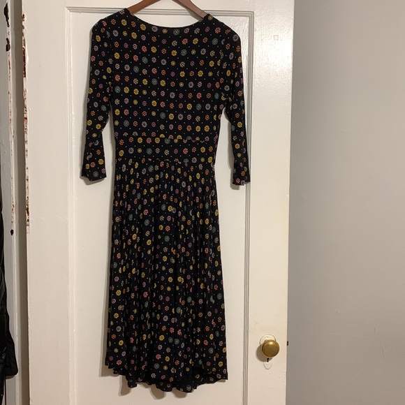 ✨ Anthropologie Printed Midi Dress Sz S - Picture 10 of 14
